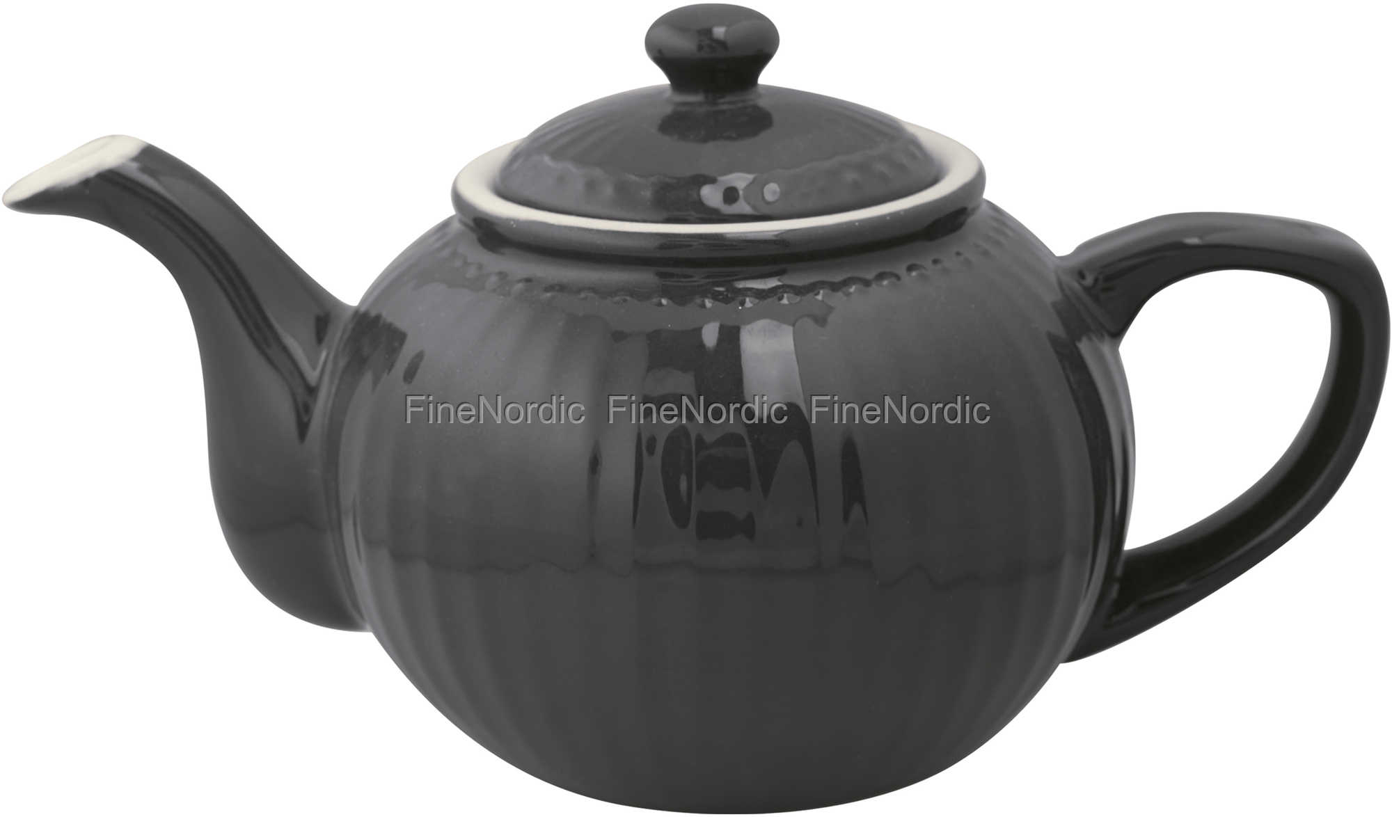 GreenGate Teapot Alice Dark Grey