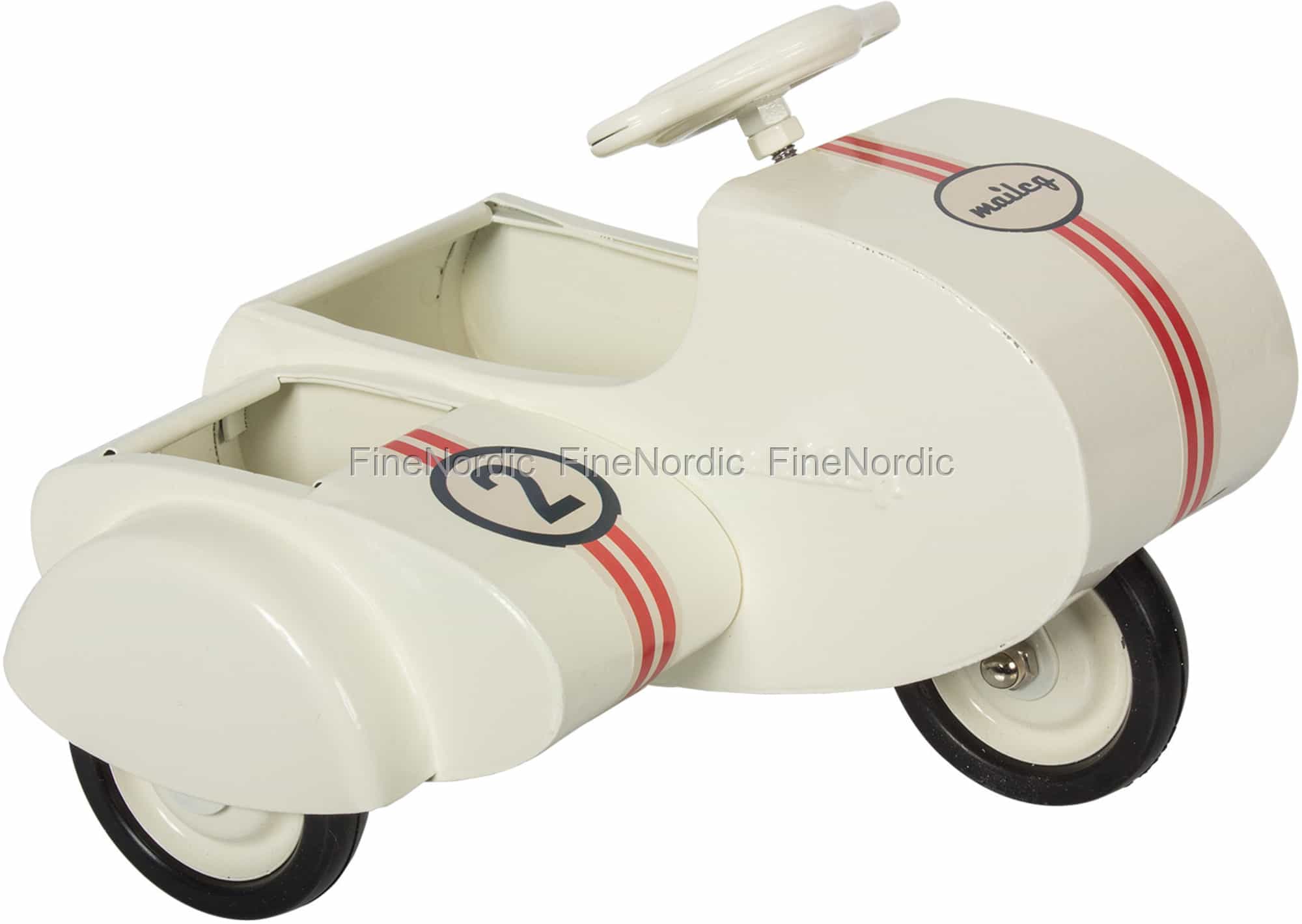 Maileg Rabbit Scooter with sidecar for Micro and MY