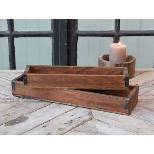 Chic Antique Grimaud Shelf of Ship Plank Unique Nature