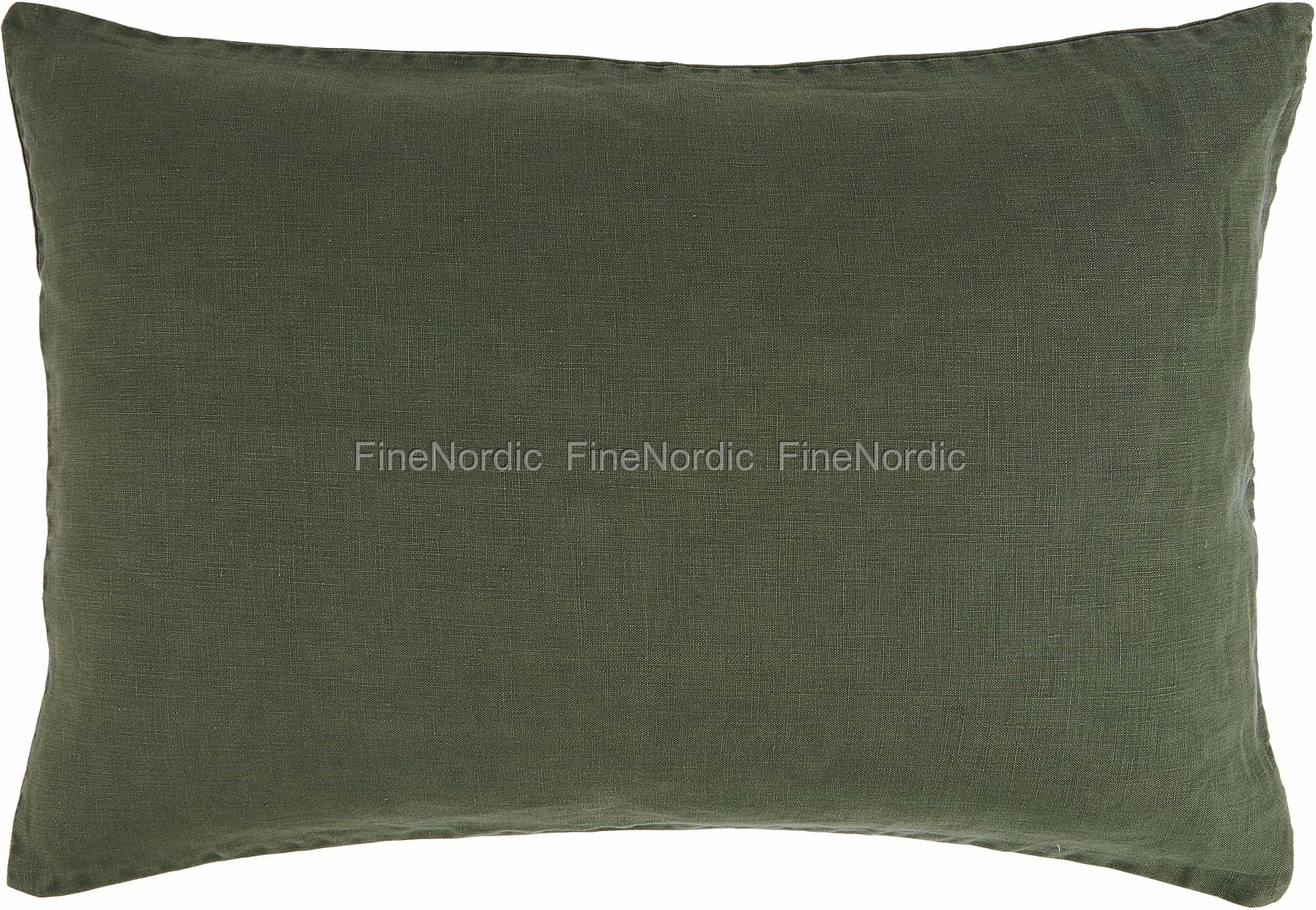 Ib Laursen Cushion Cover Dark Green 60 x 40 cm