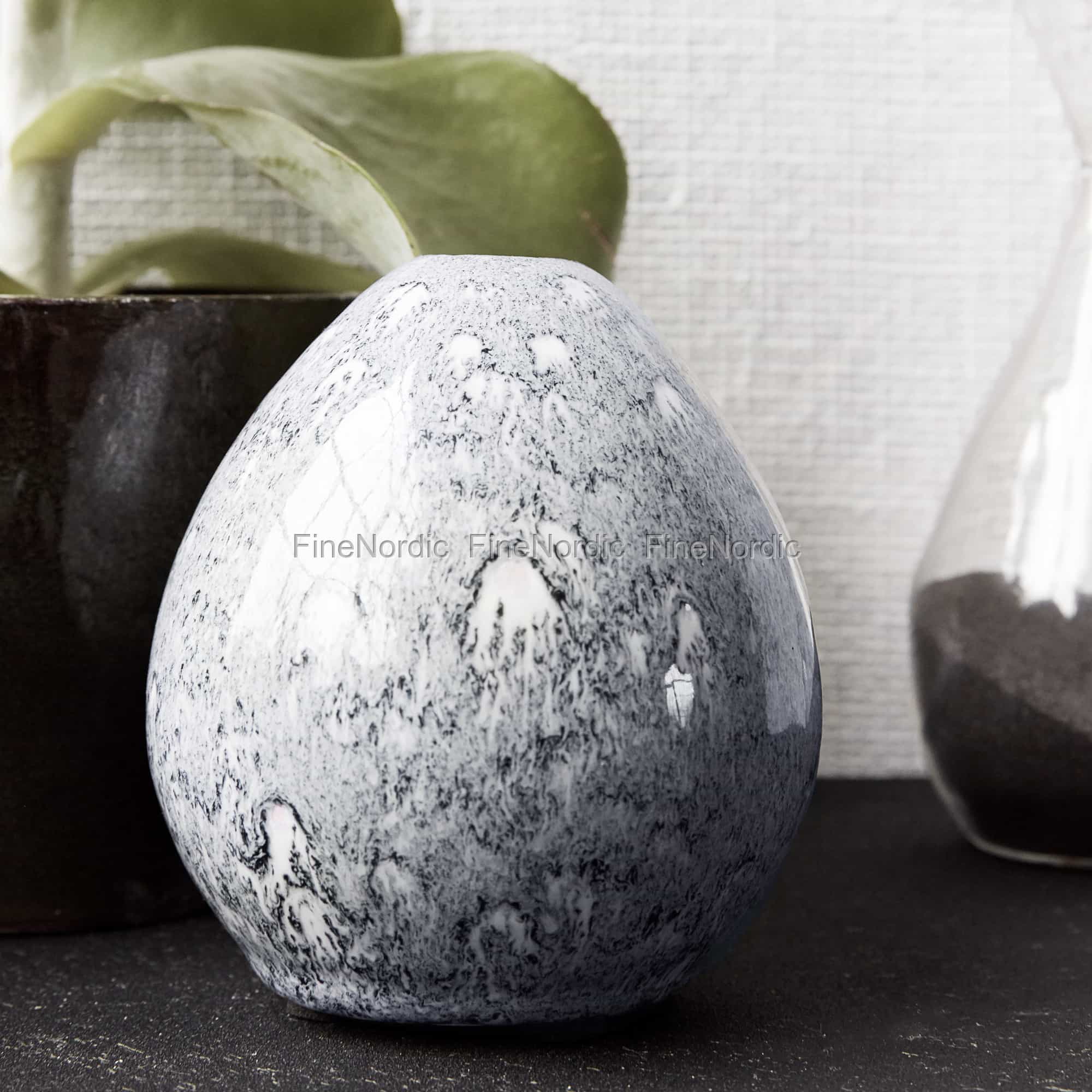 House Doctor Ceramic Vase Baby Grey/Blue