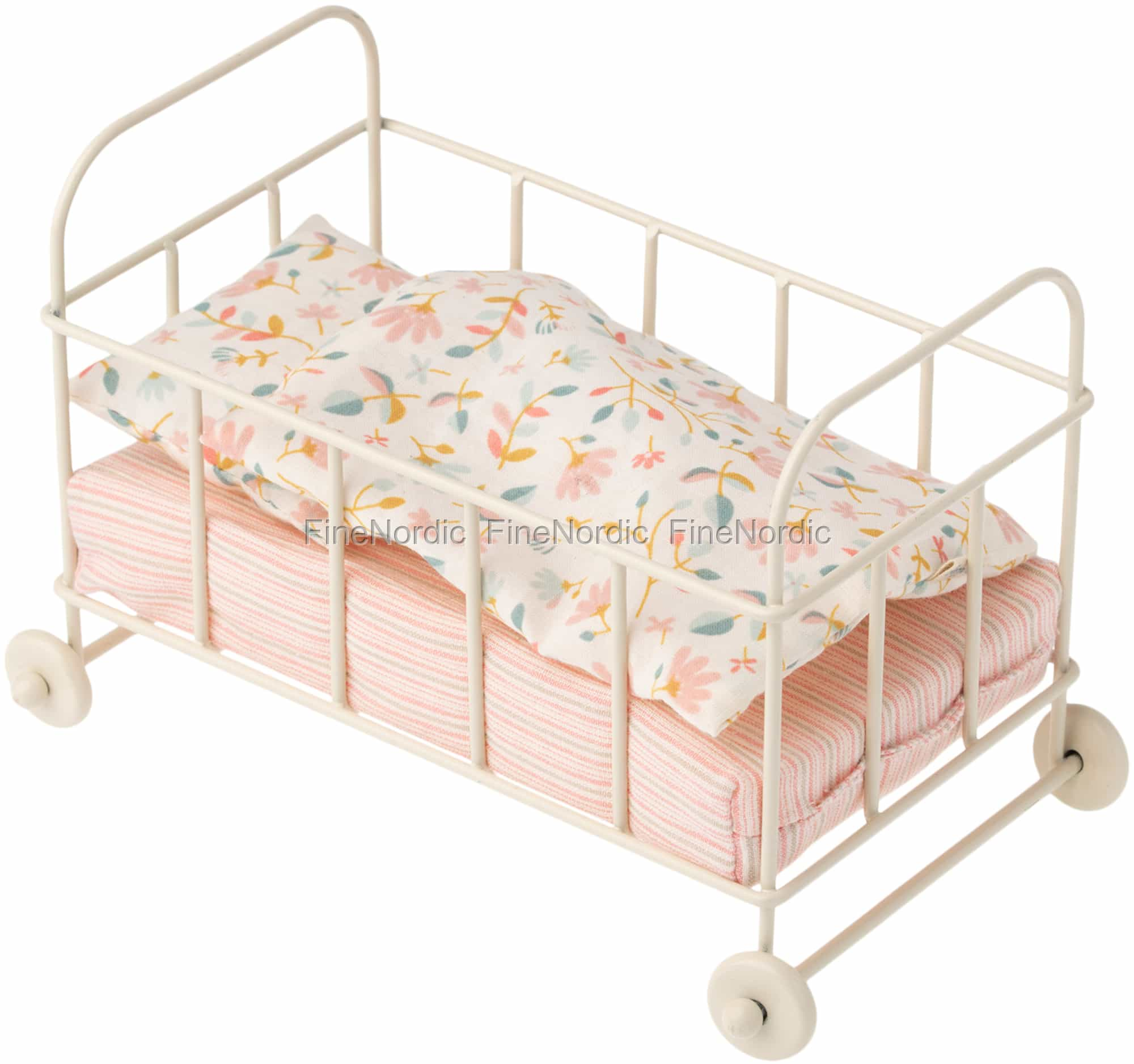 Maileg Accessories Baby Cot Metal Micro