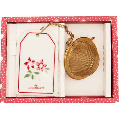 GreenGate Tea Infuser Flower Gold