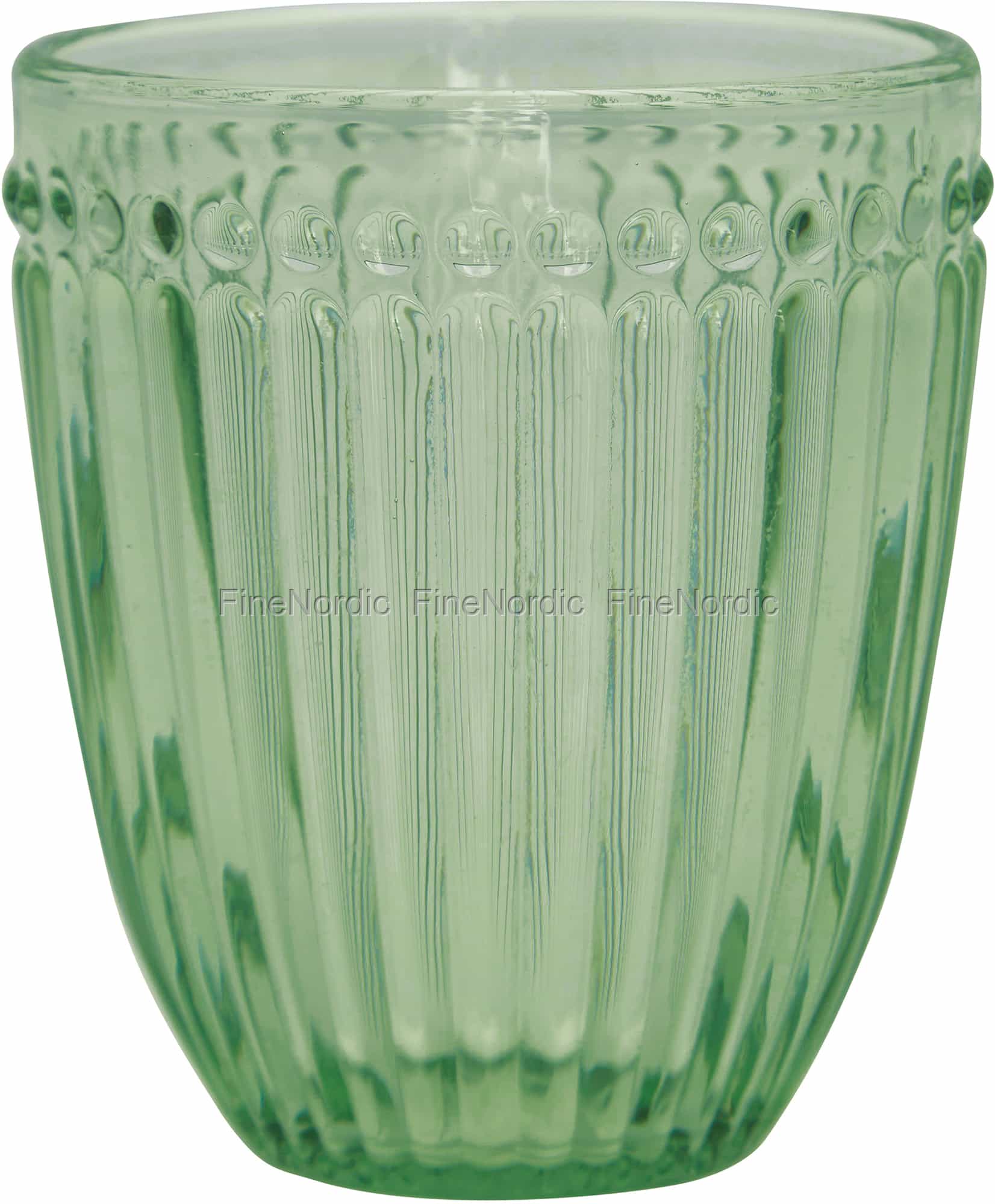 GreenGate Water Glass Alice Pale Green