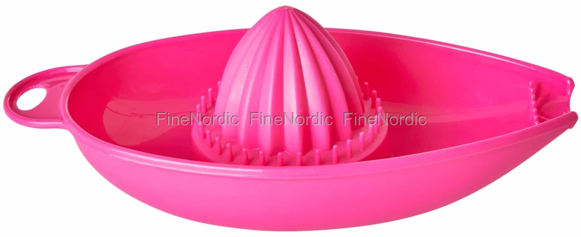 Rice Citrus Juicer Plastic Fuchsia