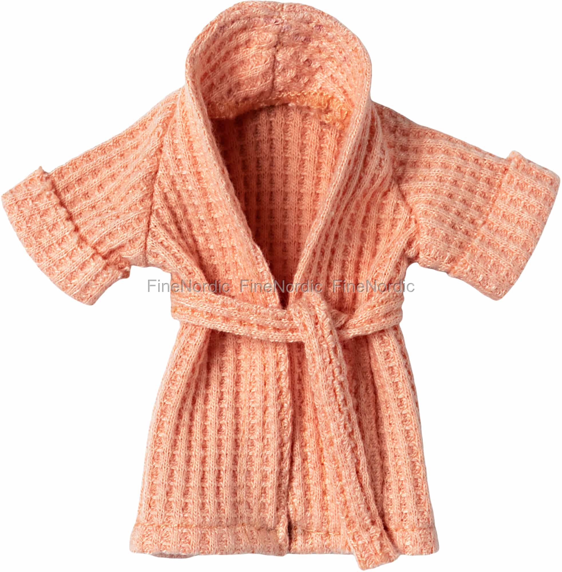 Maileg Bathrobe for Mum and Dad Mouse Coral