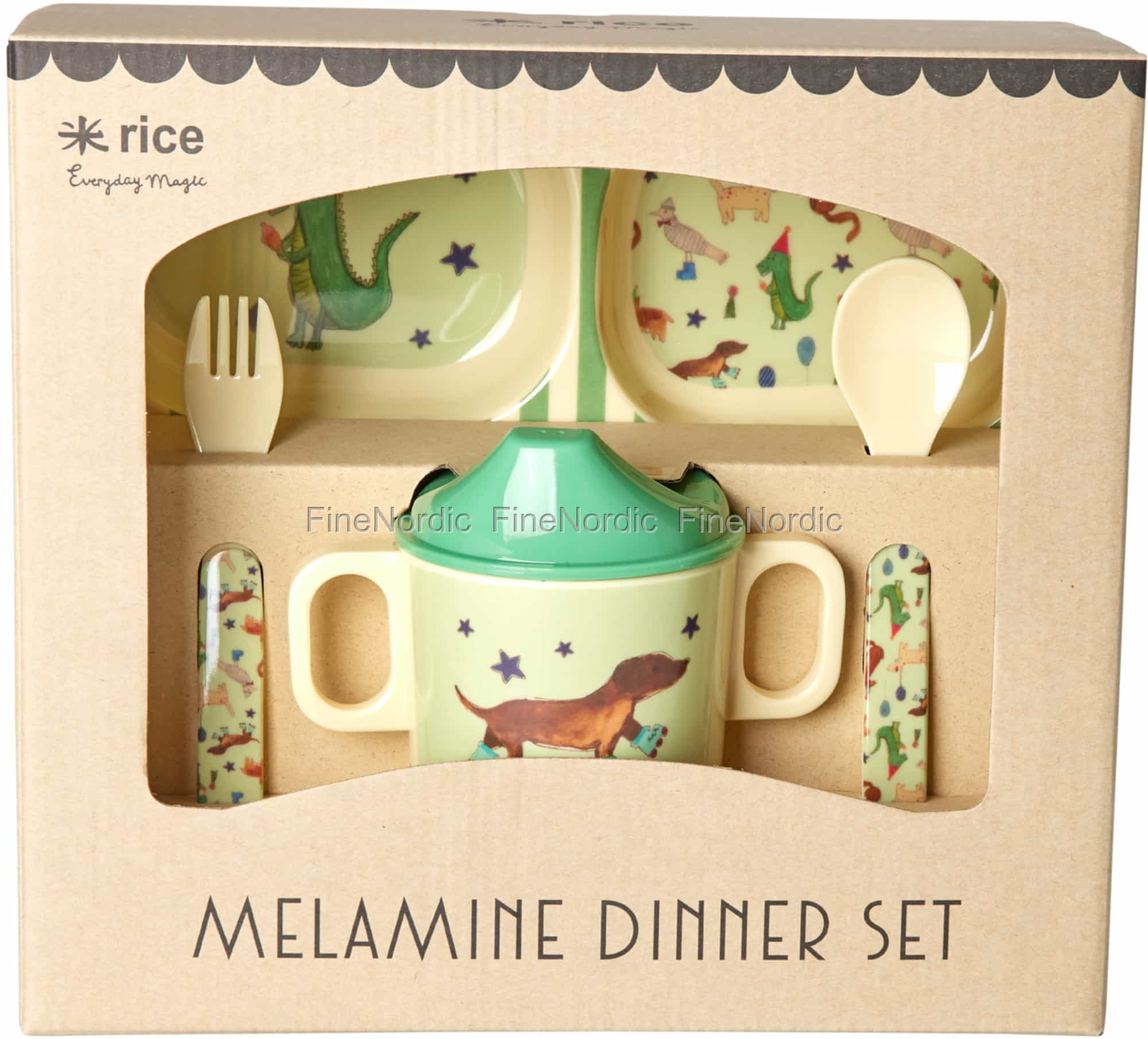 Melamine kids hotsell dinner set