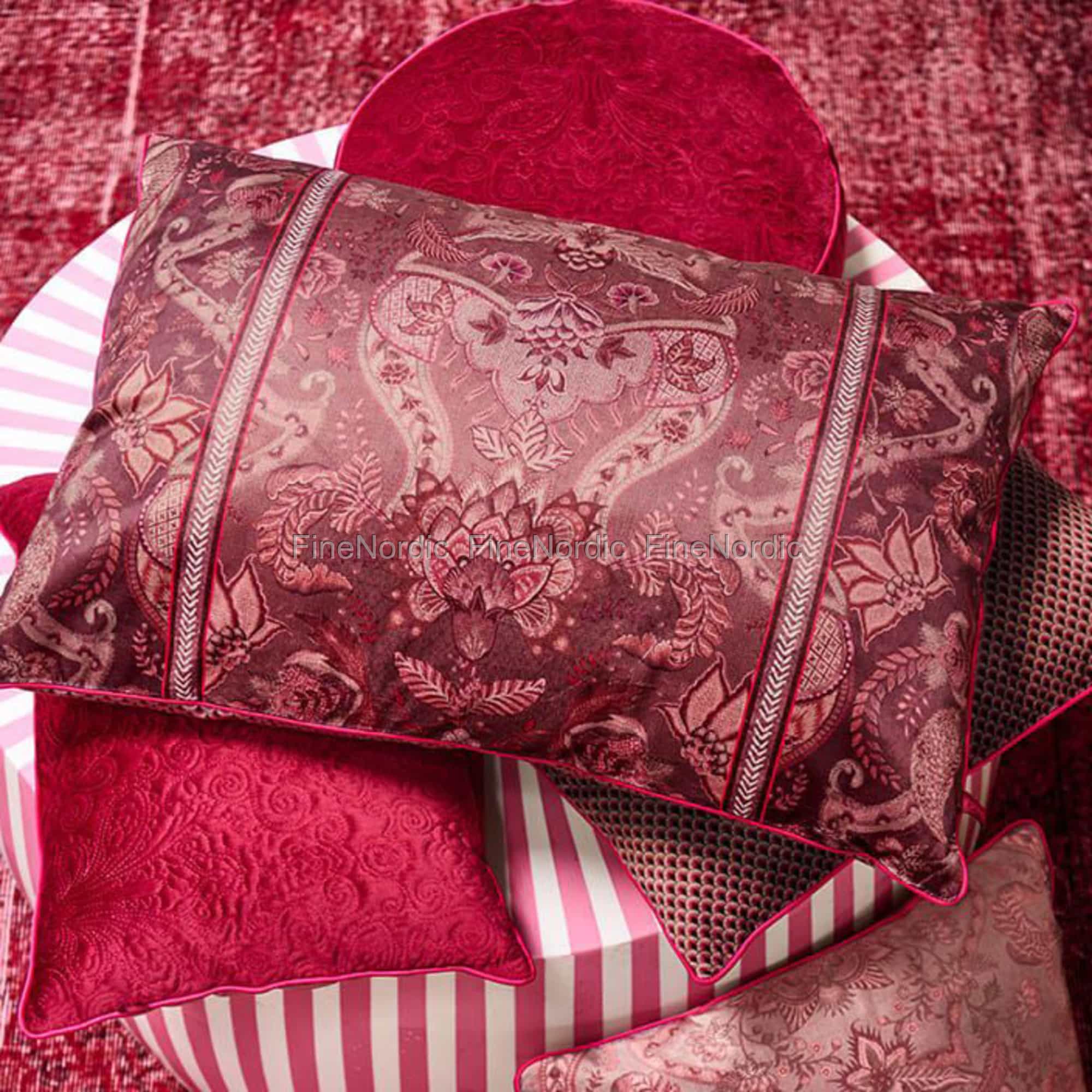 PiP Studio Borsa A Tracolla Kyoto Festival Dark Pink - Elegante E Pratica