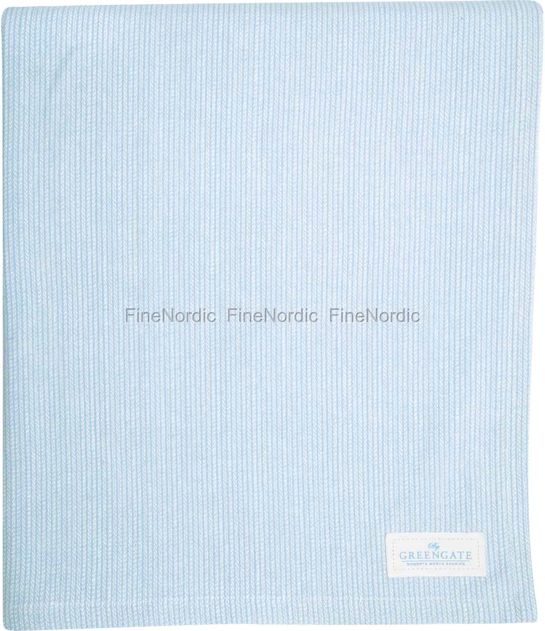 GreenGate Tablecloth Alicia Pale Blue 145 x 250 cm
