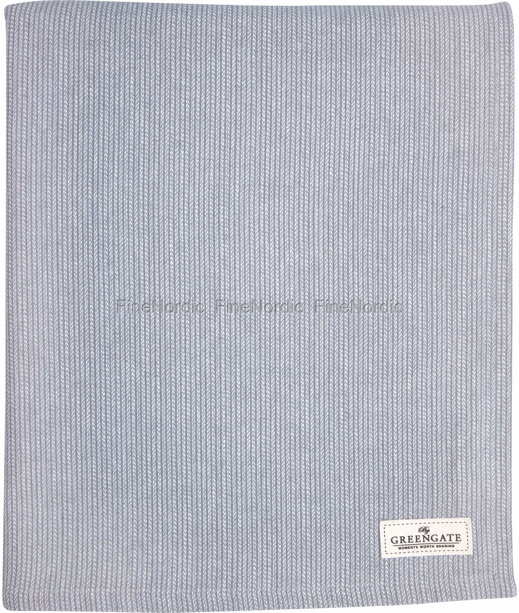 GreenGate Tablecloth Alicia Pale Grey 145 x 250 cm