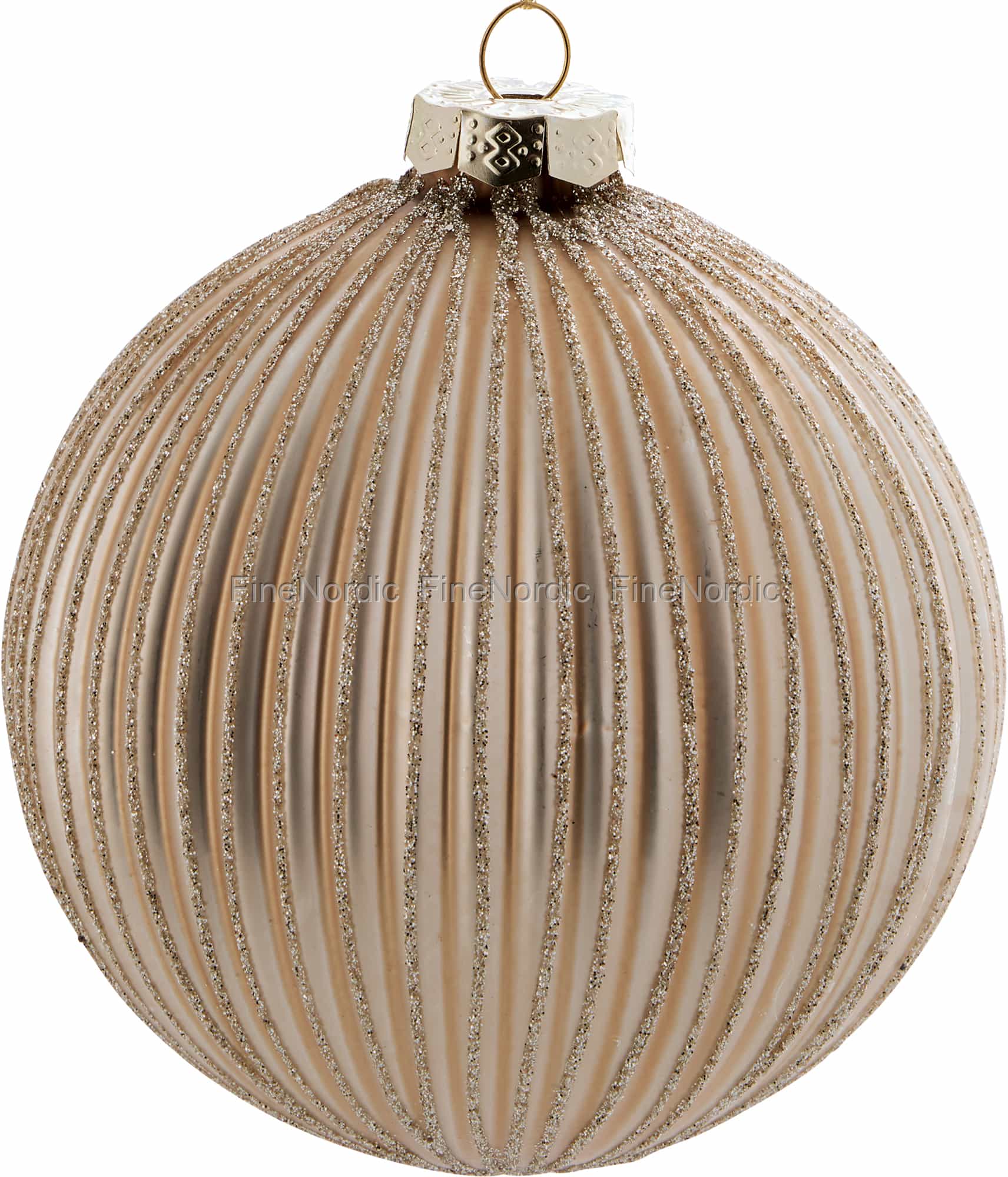 GreenGate Christmas Ball Glass Estella Gold Large