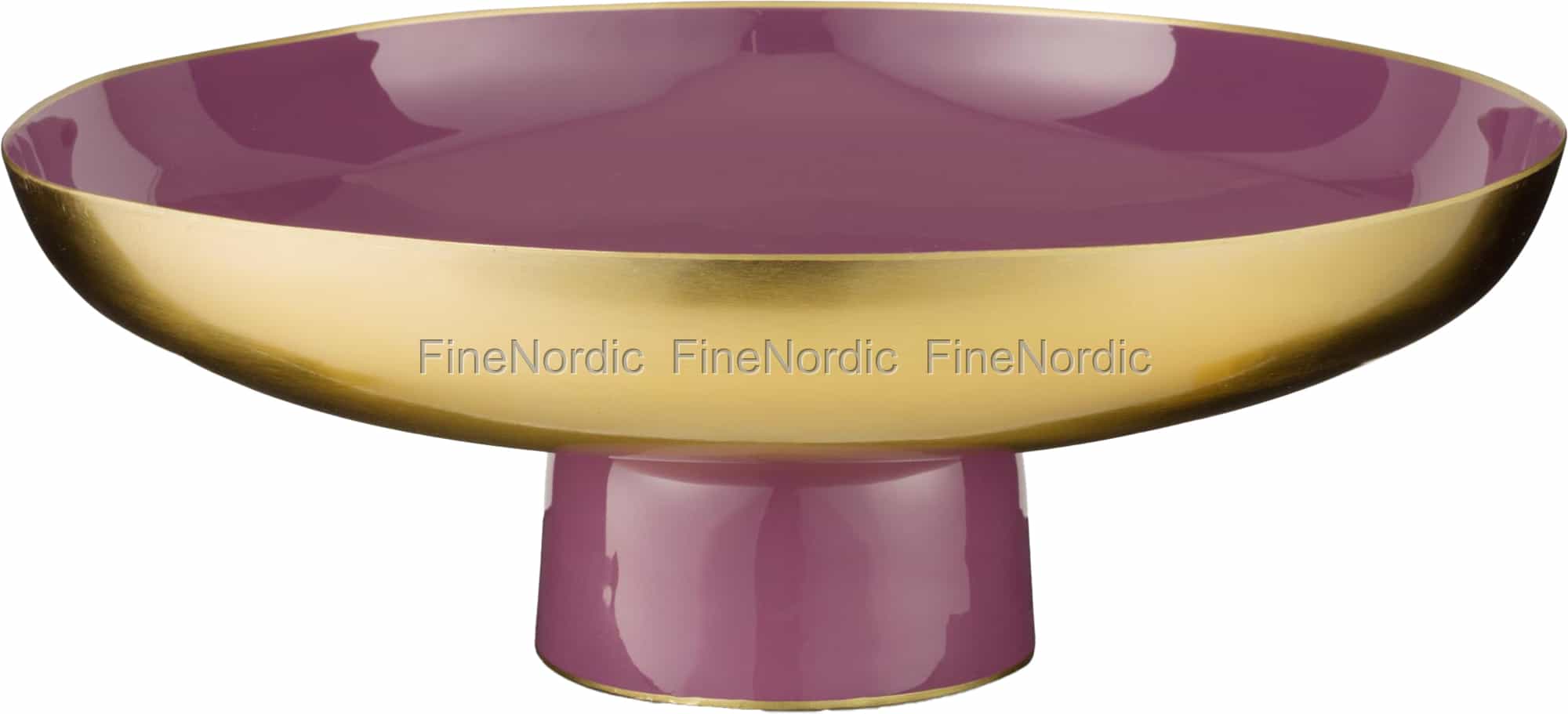Pip Studio Tray Metal Low Lilac 12.50 x 35 cm